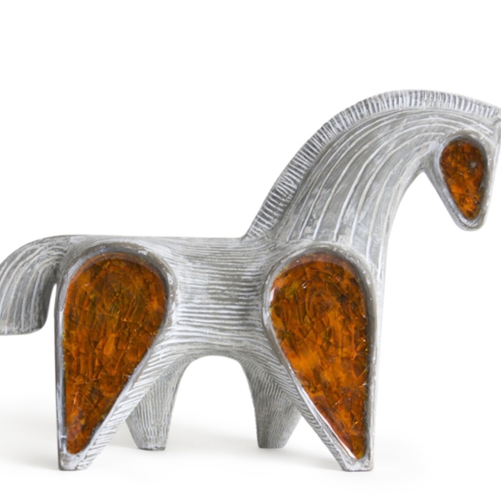 Jonathan Adler Glass Menagerie Horse Figure